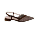 slingback in raffia, allacciatura posteriore, tacco 20 mm
