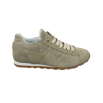 sneakers in camoscio, allacciatura frontale, fondo 20mm
